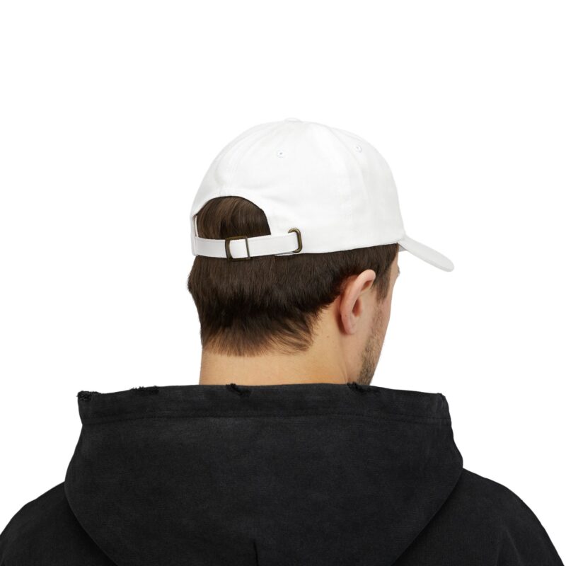 The Soul Medic Classic Dad Cap - Happiness Comes Standard White Hat - Image 4