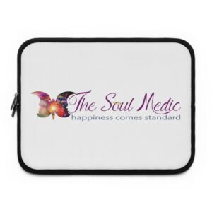Colorful Butterfly Laptop Sleeve - 'The Soul Medic' Design