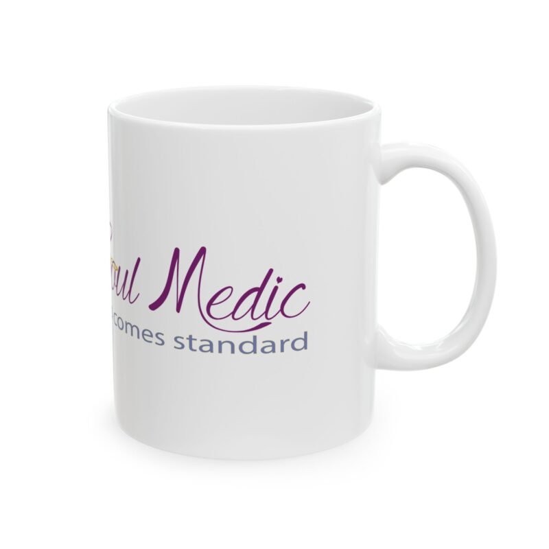 Inspirational Ceramic Mug - "The Soul Mate: Happiness Comes Standard" - Image 4
