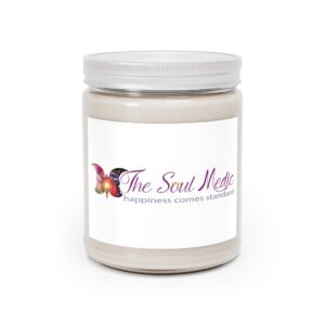 Aromatherapy Candle - The Soul Medic, Happiness Comes Standard - 9oz Scented Candle