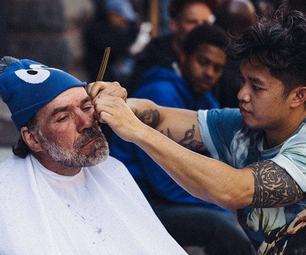 The Hairdresser Who Gives Free Haircuts To The Homeless